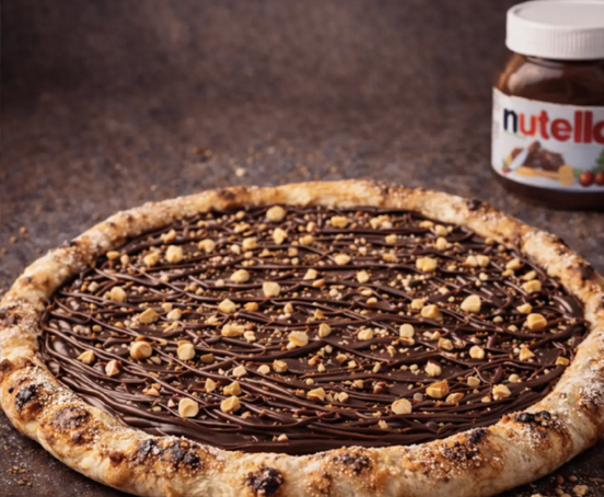 pizza nutella